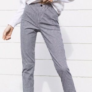 Brandy Melville plaid pants. Size:one size. (Fits like XS or S)